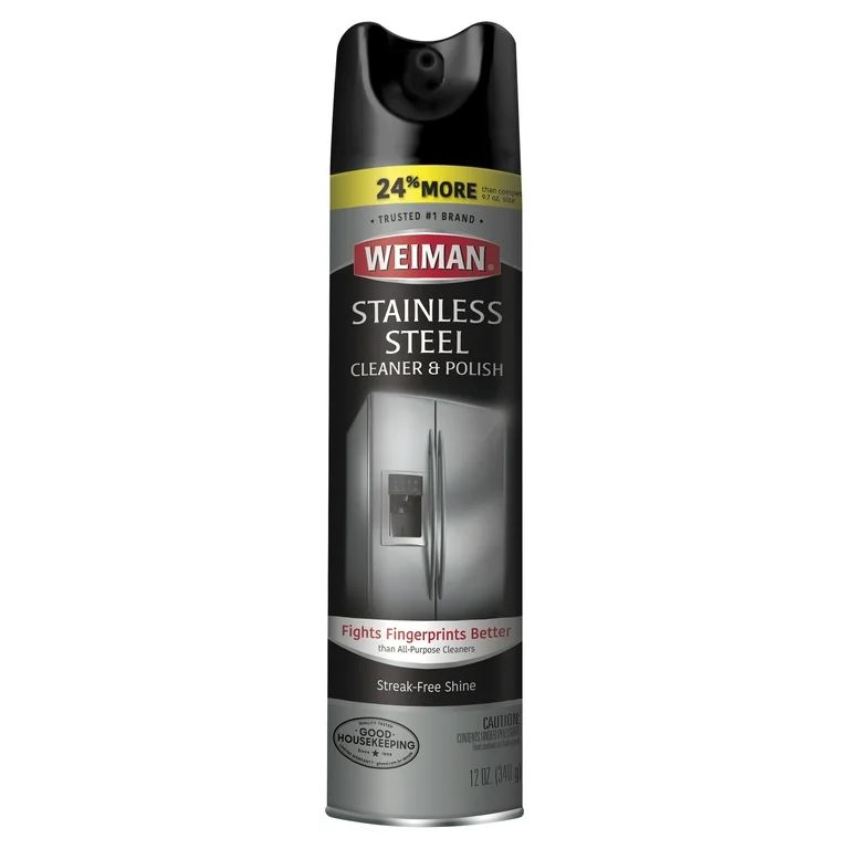 Weiman Stainless Steel Cleaner & Polish, 12 oz | Walmart (US)