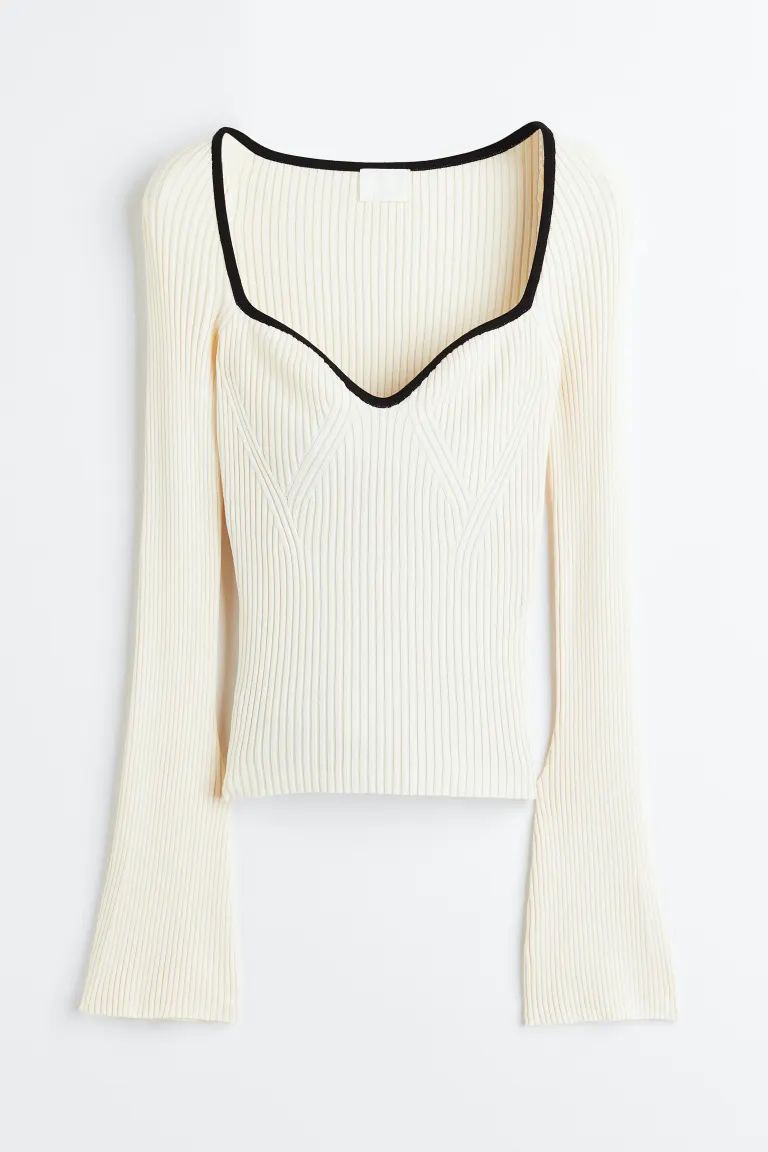 Rib-knit Sweater | H&M (US + CA)