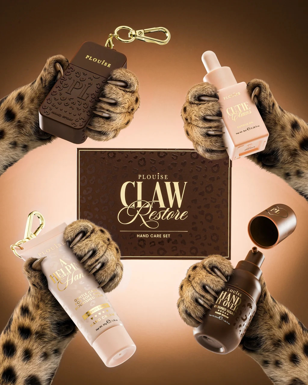 Cheetah Claw Restore Hand Care Set | P.Louise (Global)