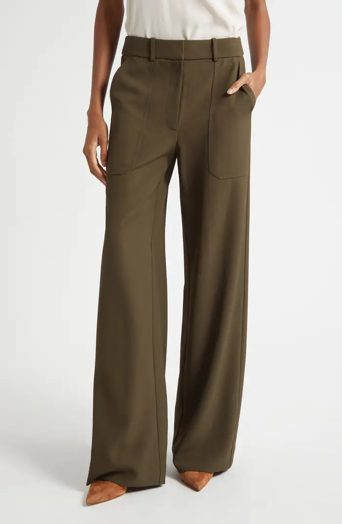 Veronica Beard Cole Straight Leg Pants | Nordstrom | Nordstrom