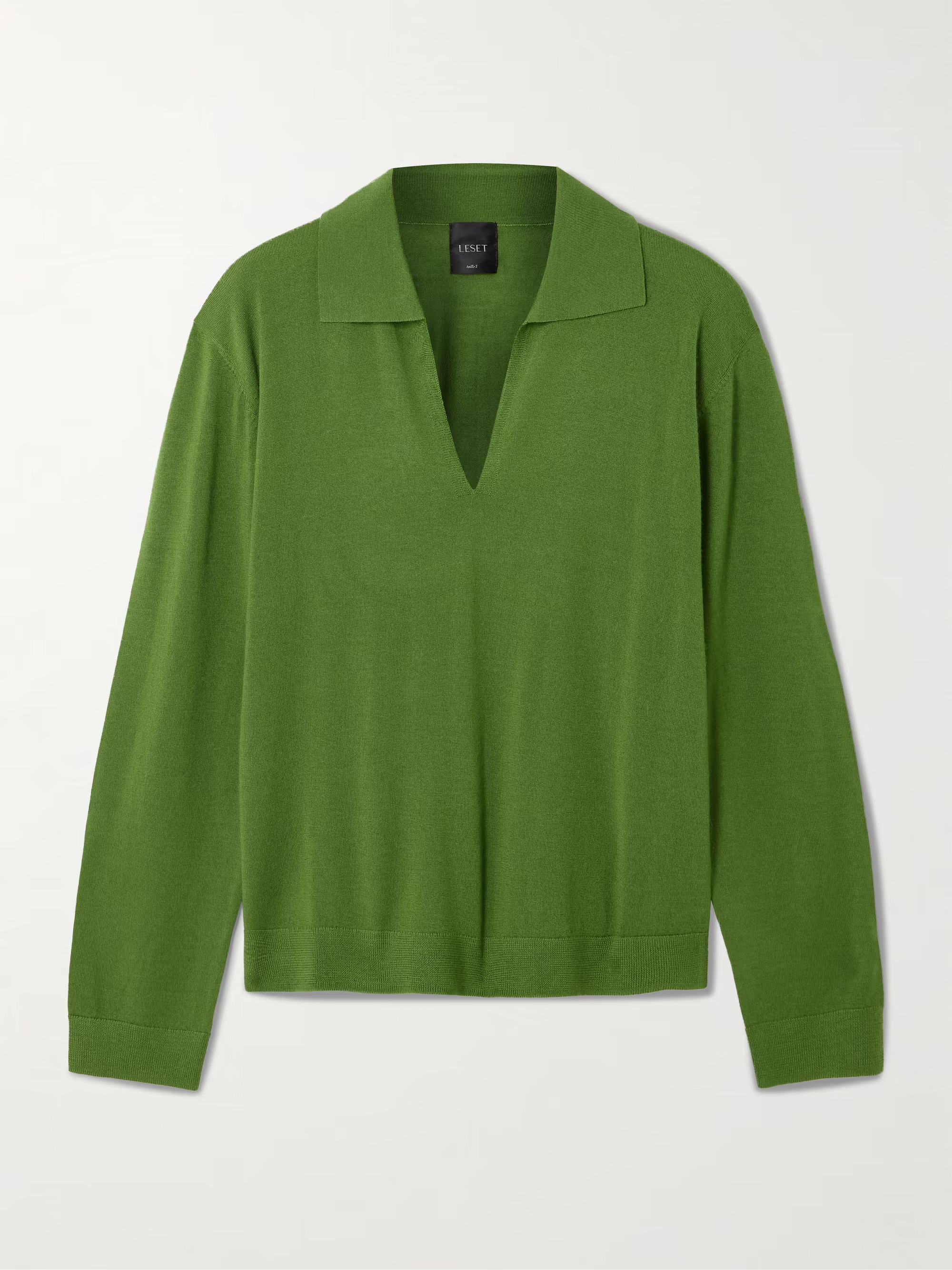 James merino wool polo sweater | NET-A-PORTER (UK & EU)