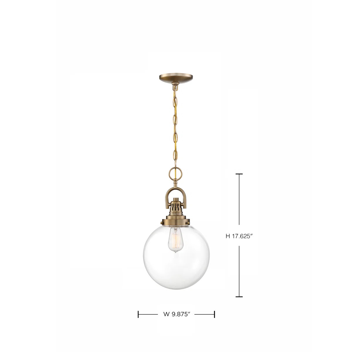Crownfield 1 - Light Single Pendant | Wayfair North America