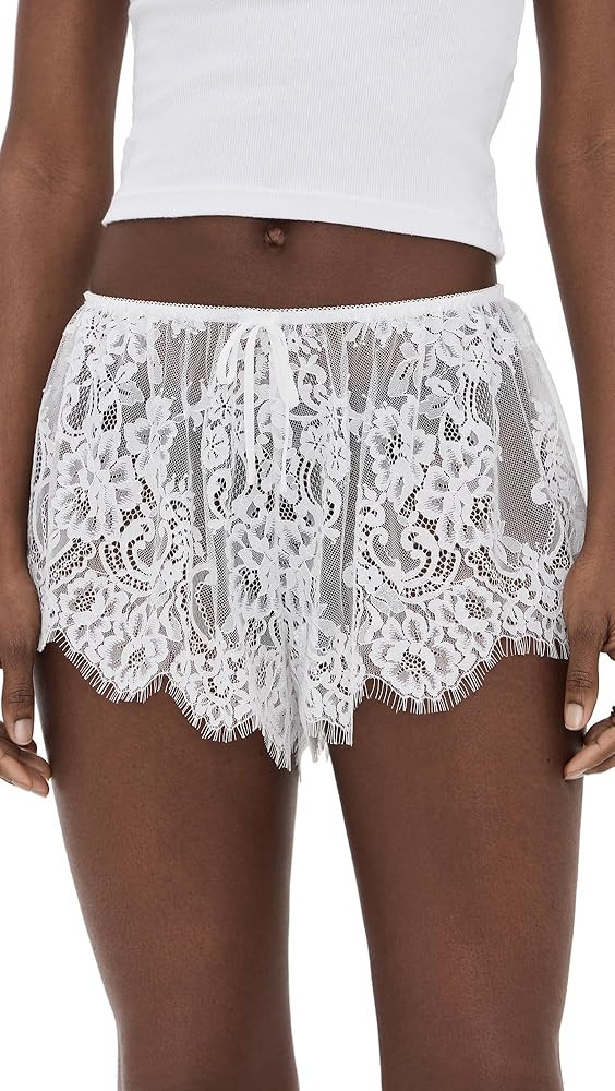 Kat the Label Women's Emerson Ivory Shorts | Amazon (US)