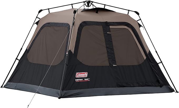 Coleman Camping Tent with Instant Setup, 4/6/8/10 Person Weatherproof Tent with Integrated Rainfl... | Amazon (US)