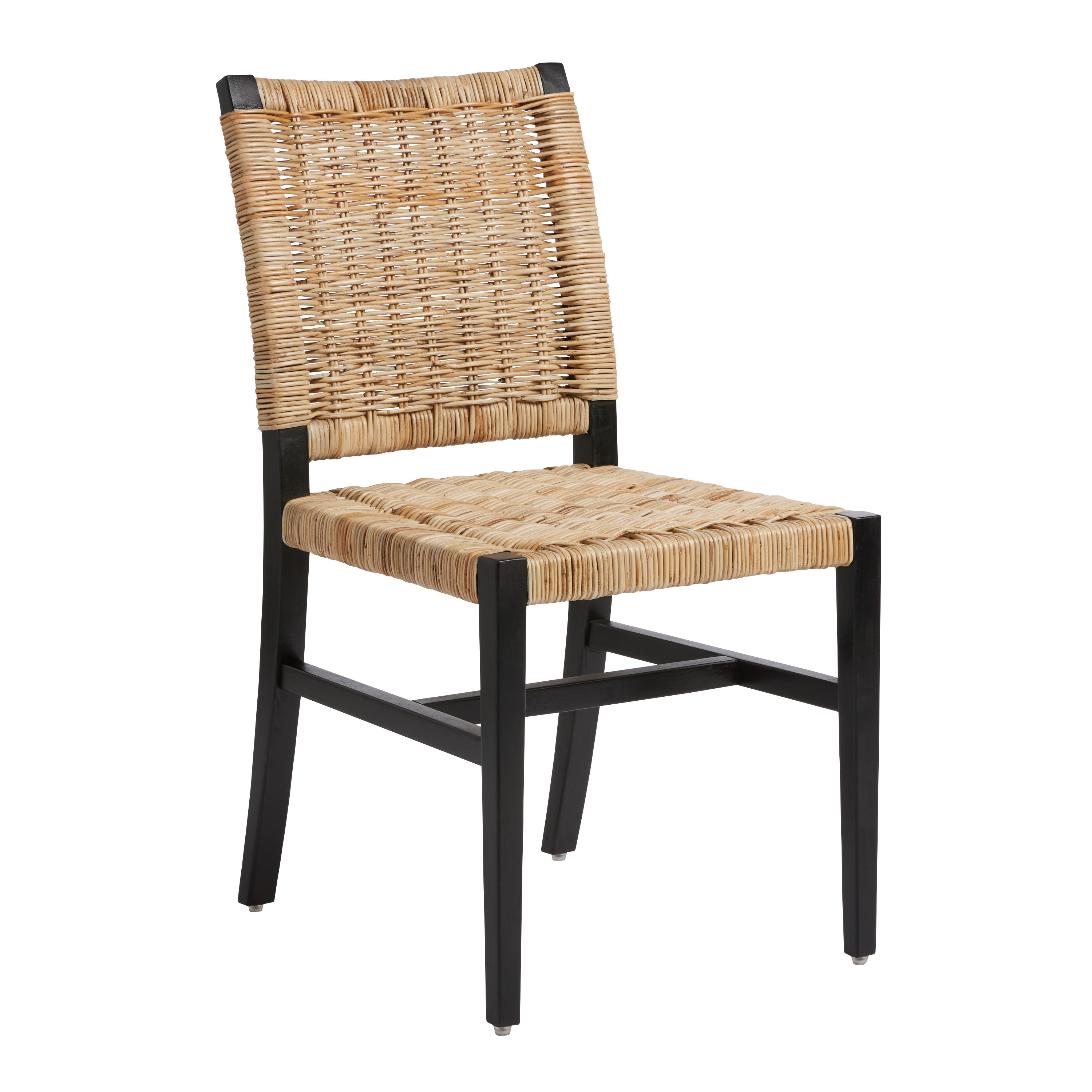 Amolea Wood and Rattan Dining Chair Set of 2 | World Market