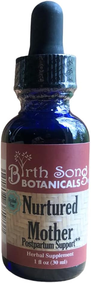 Birth Song Botanicals Nurtured Mother Postpartum Essentials and Support Supplement, Herbal Afterb... | Amazon (US)
