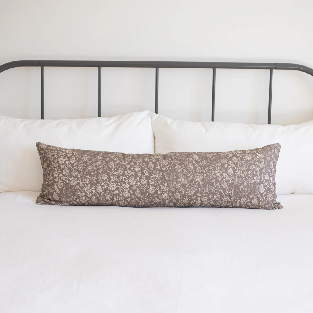 Gretta - Lumbar Pillow Cover 12x20" | 12x40" | Woven Nook