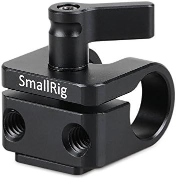 SMALLRIG Single 15mm Rod Clamp with Cold Shoe Adapter for 15mm Rods Support System, Monitor Mount... | Amazon (US)