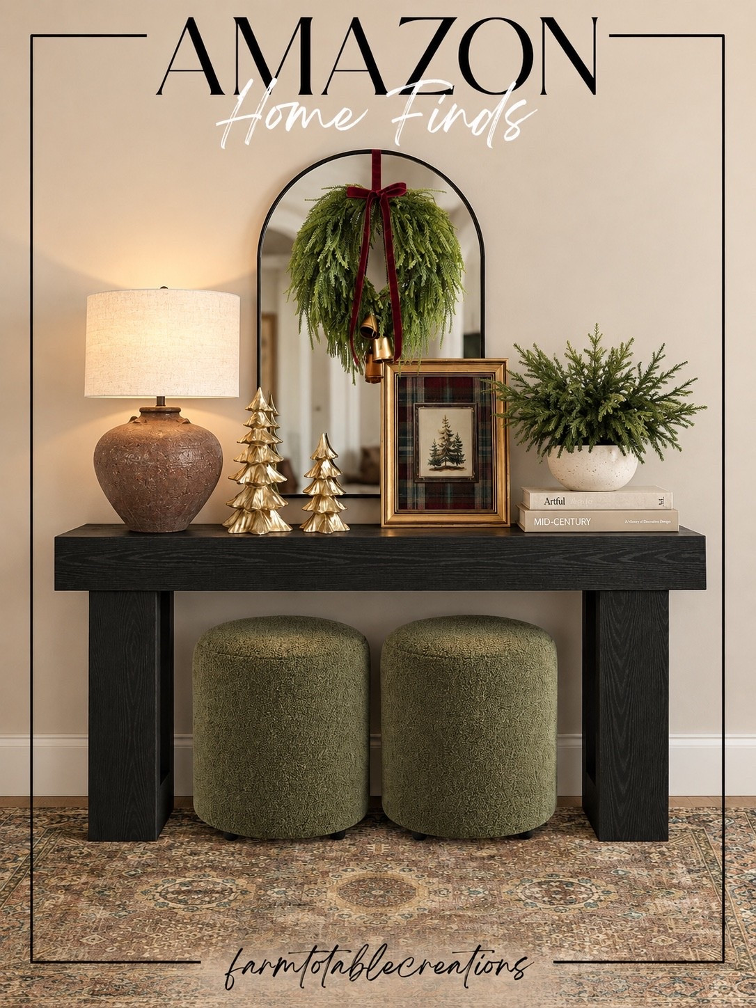 The Cozy Christmas Home Edit 🤎🎄

Creating a warm, collected look for the holidays with these beautiful Amazon home finds! From rich wood tones and soft textures to festive greenery and timeless accents, these pieces bring the perfect mix of cozy and sophisticated to any space. So many beautiful finds to style now and enjoy throughout the season!

#LTKHome #LTKHoliday #AmazonHome #AmazonHomeFinds #ChristmasDecor #HolidayHomeDecor #NeutralChristmasDecor #EntrywayDecor #CozyHome #OrganicModern
