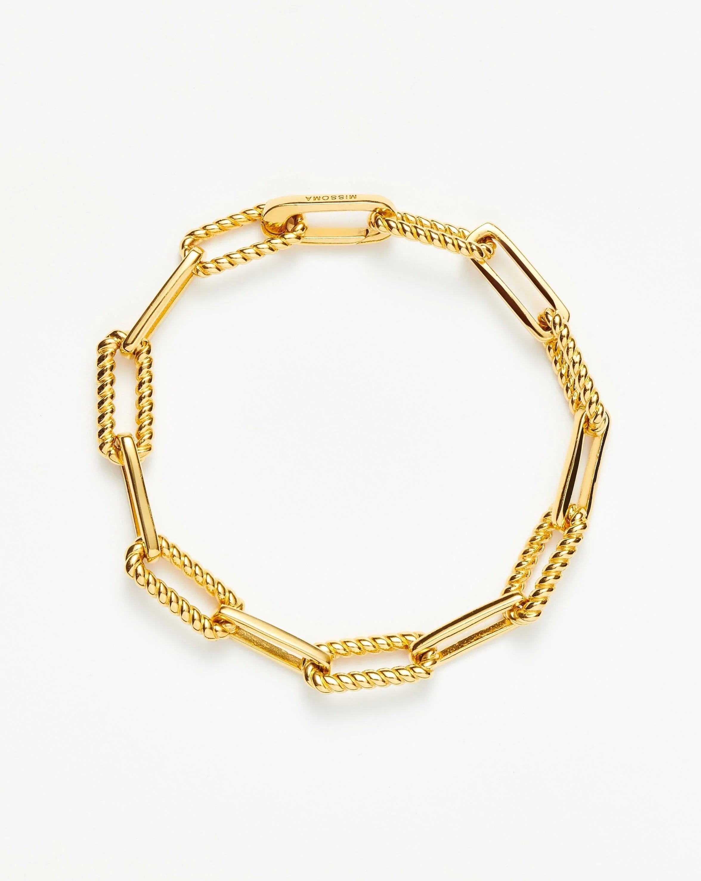 Coterie Chain Bracelet | 18ct Gold Plated | Missoma UK