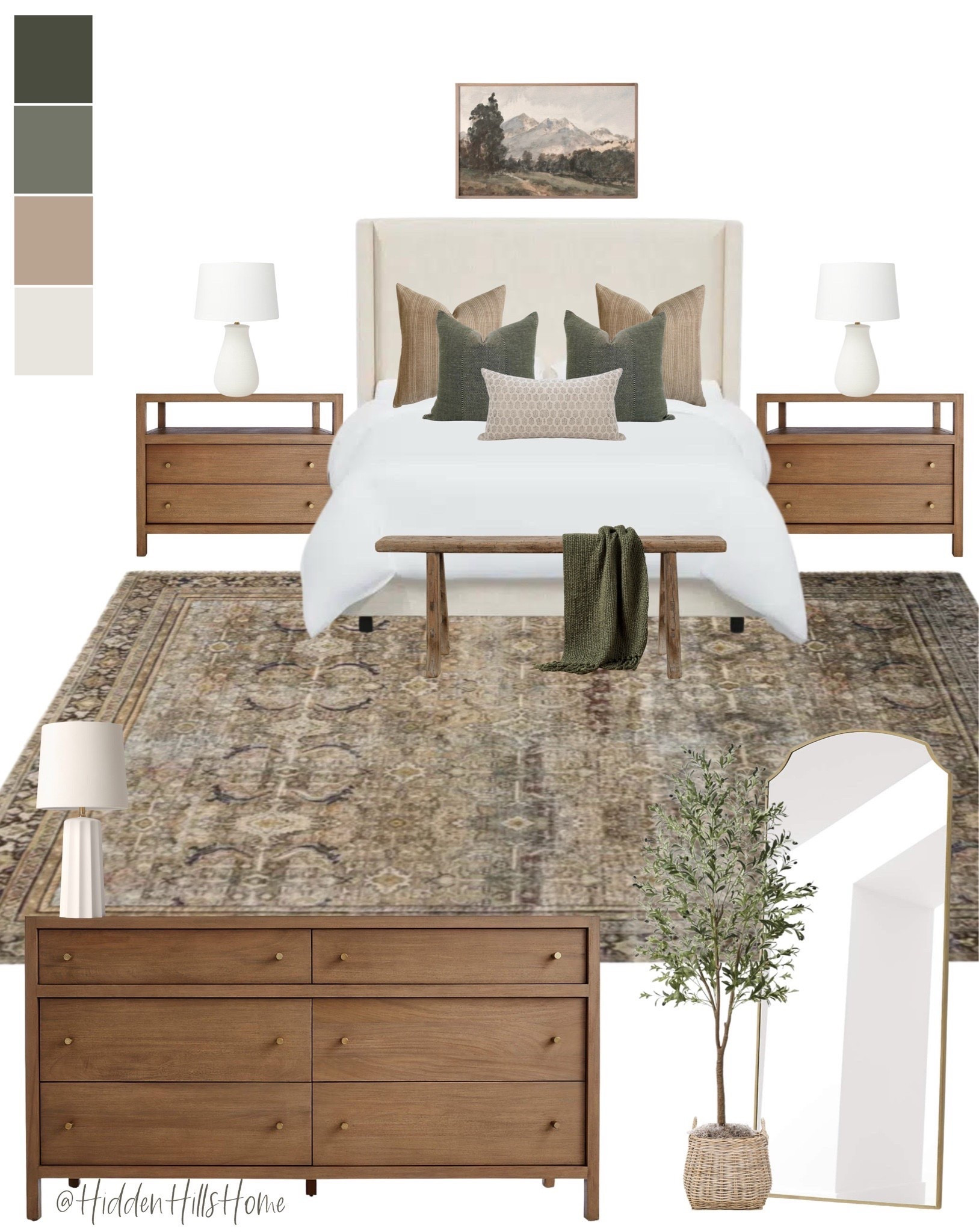 Bedroom Decor, bedroom mood board, home decor, bedroom design, home decor, nightstands, bedroom rug #bedroom

#LTKHome #LTKSaleAlert #LTKSeasonal