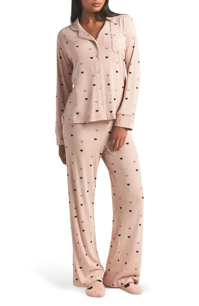 Soft Lounge Rib Sleep Set | Nordstrom