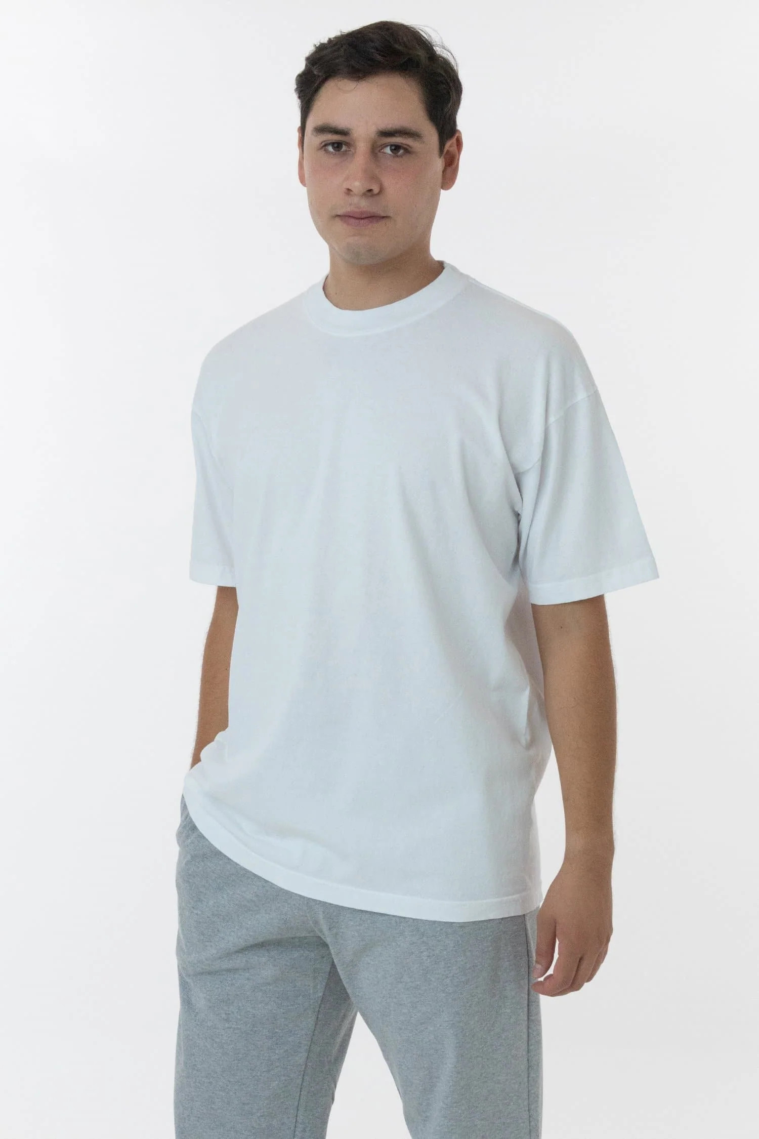 1801GD - 6.5oz Garment Dye Crew Neck T-Shirt | Los Angeles Apparel