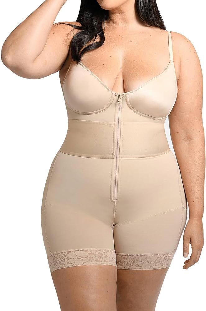 SHAPELLX Bodysuit for Women Tummy Control Shapewear Bodysuit Body Shaper Tummy Control Butt Lifti... | Amazon (CA)