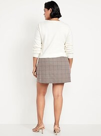 High-Waisted Wrap-Front Mini Skirt | Old Navy | Old Navy (US)