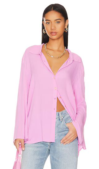 Whitney Beach Shirt in Pink | Revolve Clothing (Global)