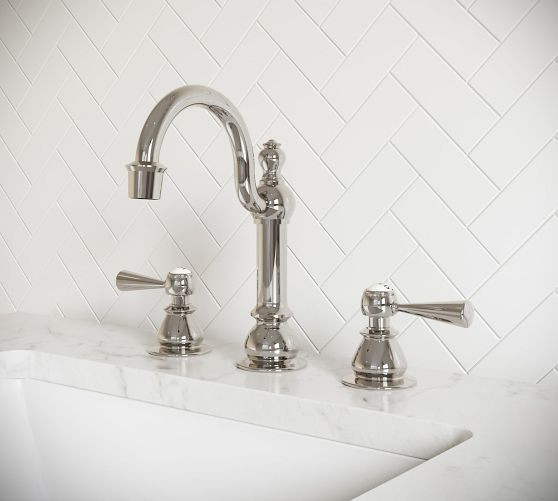 Essa Lever Handle Bathroom Sink Faucet | Pottery Barn (US)