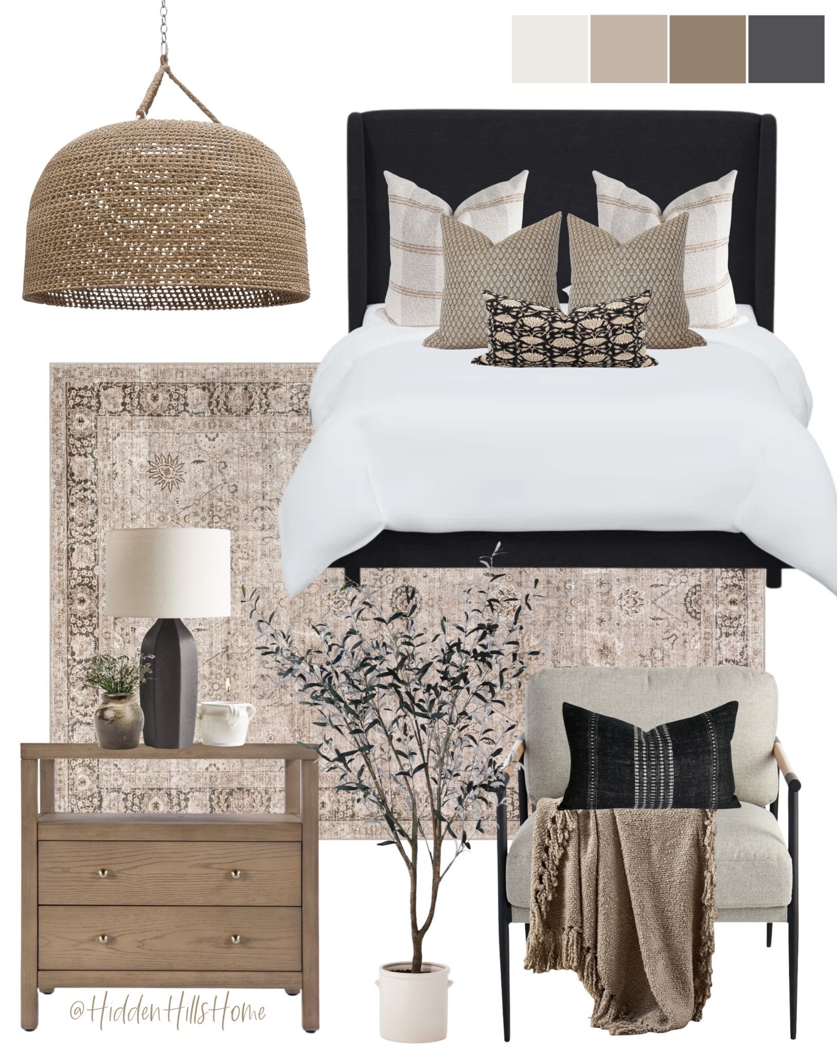 Master bedroom decor ideas, Tilly bed, home decor inspiration, bedroom design, bedroom mood board, bedroom rug, nightstands, bedding #bedroom

#LTKSaleAlert #LTKHome #LTKSeasonal