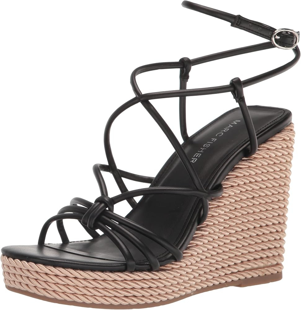 Marc Fisher Women's Zarah Wedge Sandal | Amazon (US)