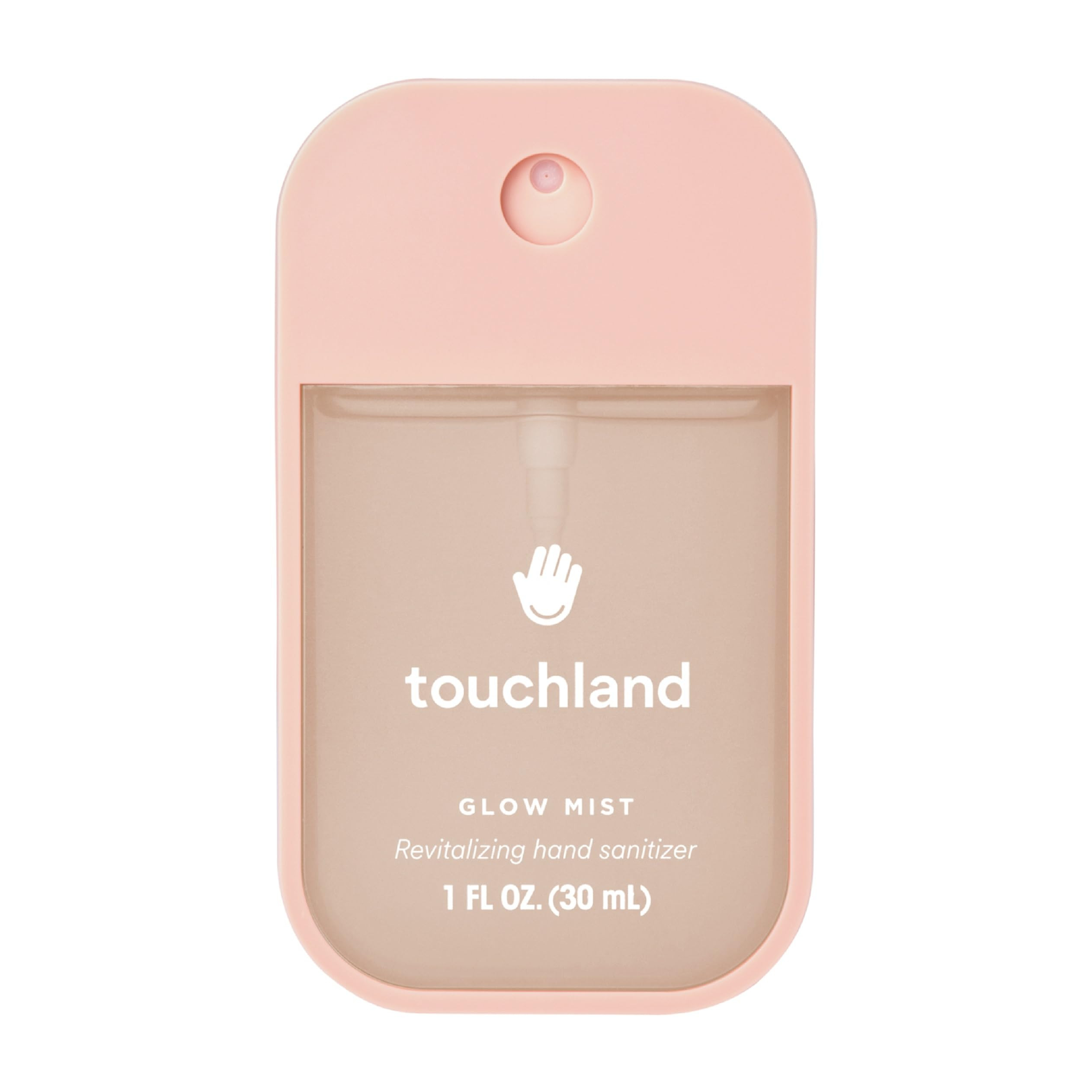 Touchland Glow Mist Revitalizing Hand Sanitizer Spray, Rosewater scented, 1FL. OZ. Travel Size | Amazon (US)