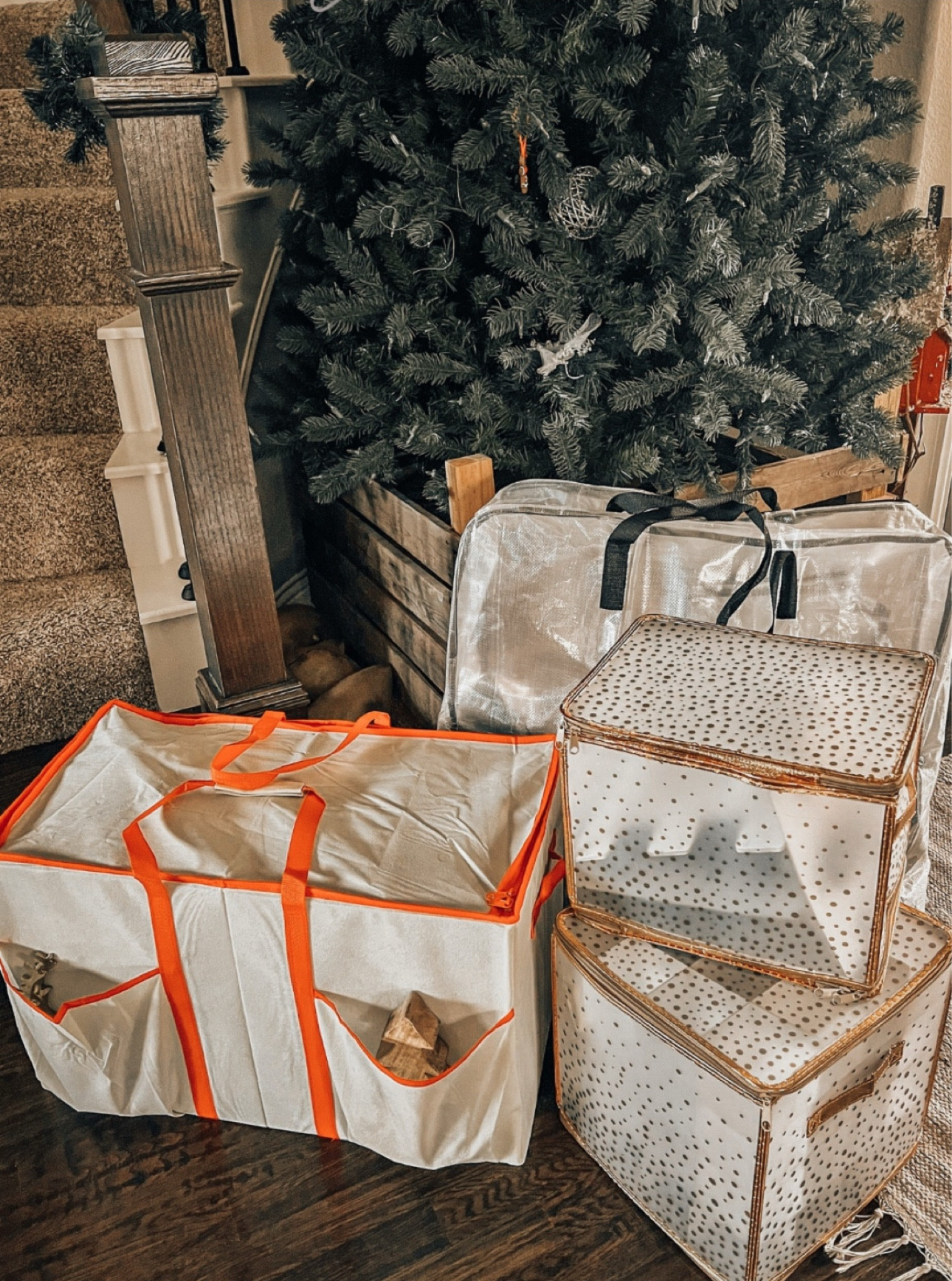 Amazon Christmas storage solutions!! Store your holiday decor safely and easily!! 

#LTKHoliday #LTKHome #LTKSeasonal