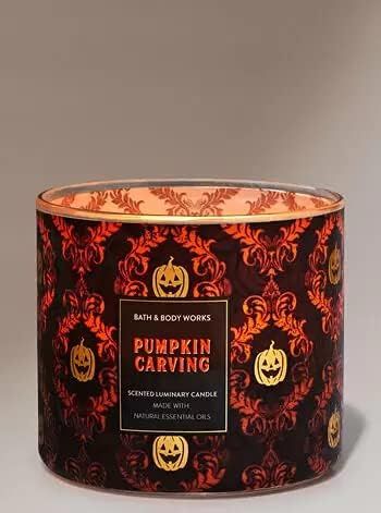 Amazon.com: Bath & Body Works, White Barn 3-Wick Candle w/Essential Oils - 14.5 oz - 2021 Hallowe... | Amazon (US)