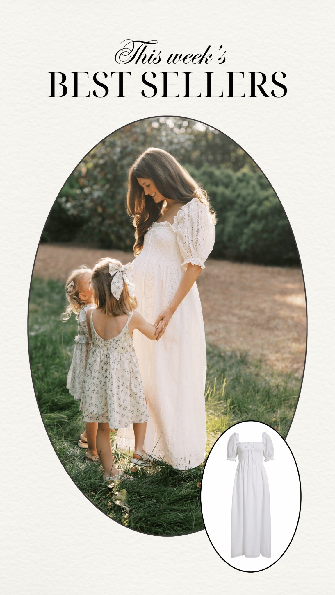 This dress from our maternity photoshoot tonight was a weekly best seller!! Perfect with a bump or not!!



#LTKMothersDay #LTKBump #LTKootd