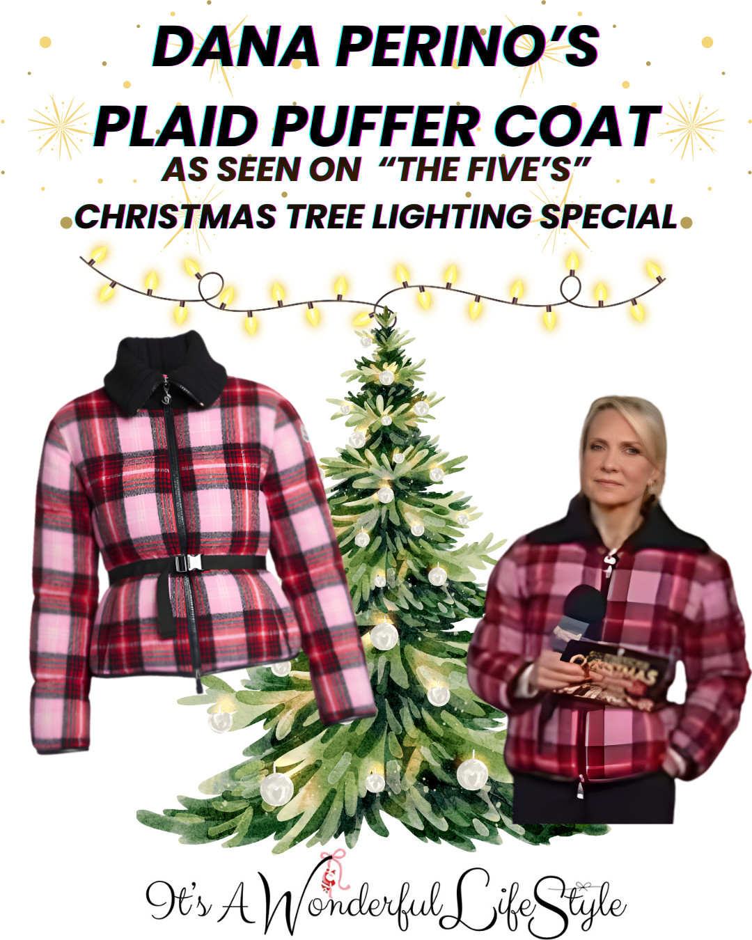 Get Dana Perino’s festive plaid puffer coat from “The Five’s” Christmas Tree Lighting Special!
A classic holiday look that’s cozy, chic, and perfect for the season. Tap to shop and bring a little on-air Christmas style to your winter wardrobe! 

 #LTKHoliday #LTKSeasonal