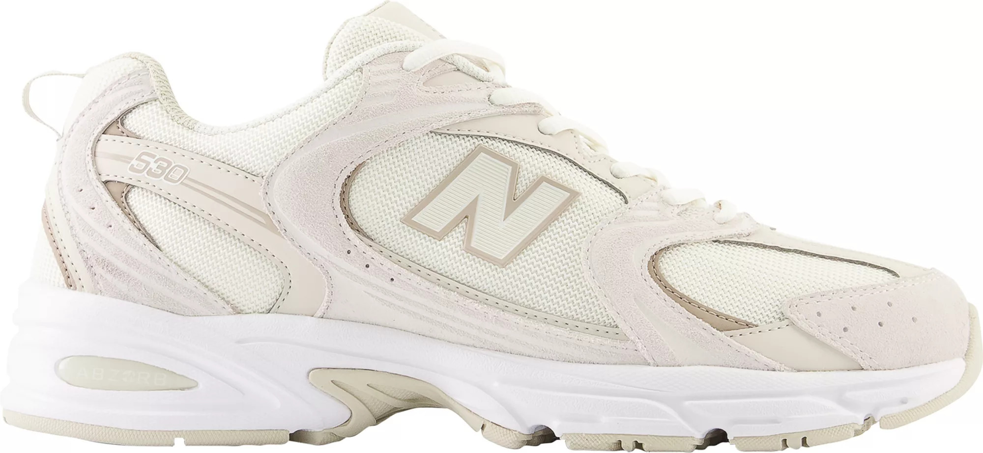 New Balance 530 Shoes, Women's, M6/W7.5, White/Tan | Dick's Sporting Goods