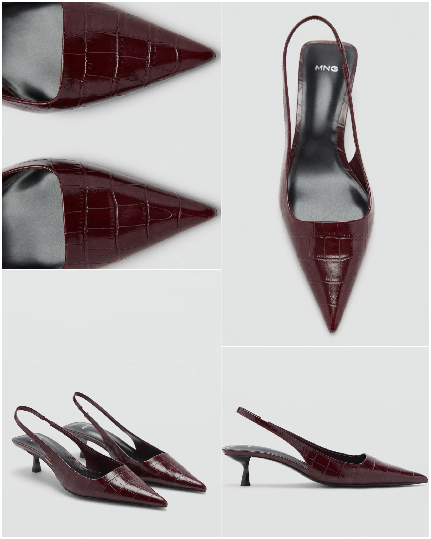 Burgundy Slingback with Kittenheels

#LTKshoes
