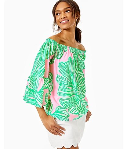 Nevie Off-The-Shoulder Top | Lilly Pulitzer