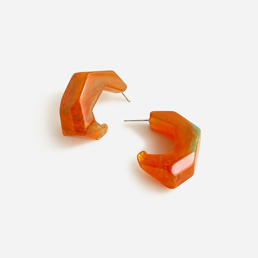 Made-in-Italy dimensional hoop earrings | J. Crew US