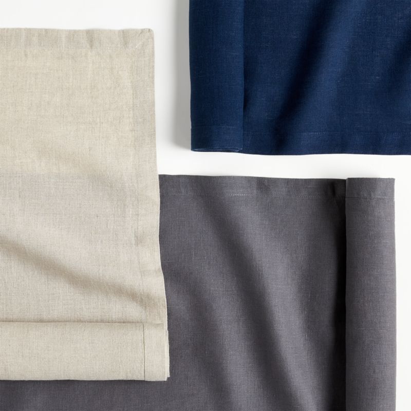 Marin Linen Table Runners | Crate and Barrel | Crate & Barrel