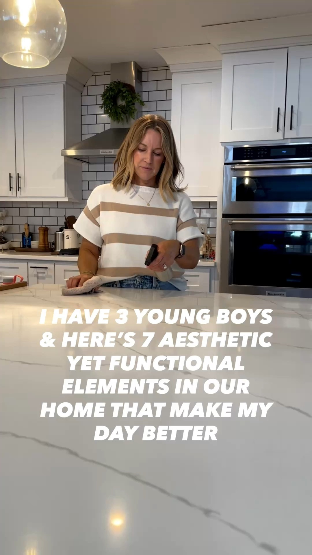 The secret is romanticizing the chaos! From toy storage to practical organization and aesthetic everyday elements. Even my cleaner smells like a beach vacation and I enjoy cleaning the counter!!! My house is mostly white or light but easy to clean and durable! A must with 3 small boys and 2 large dogs! 

#LTKHome #LTKmomlife #LTKdayinmylife