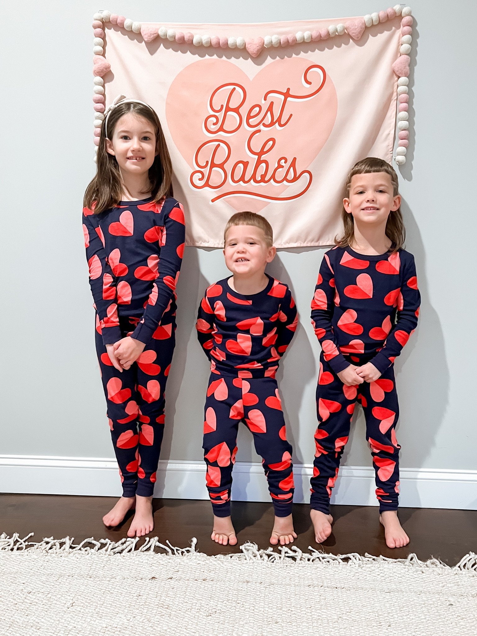 Matching pjs, Valentine’s pjs, matching pajamas, Valentine’s pajamas 

#LTKfamily #LTKkids #LTKSeasonal