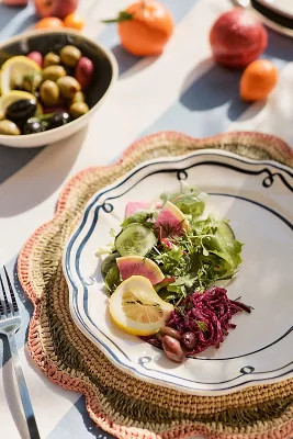 Twirl Melamine Dinner Plates, Set of 4 | Anthropologie (US)