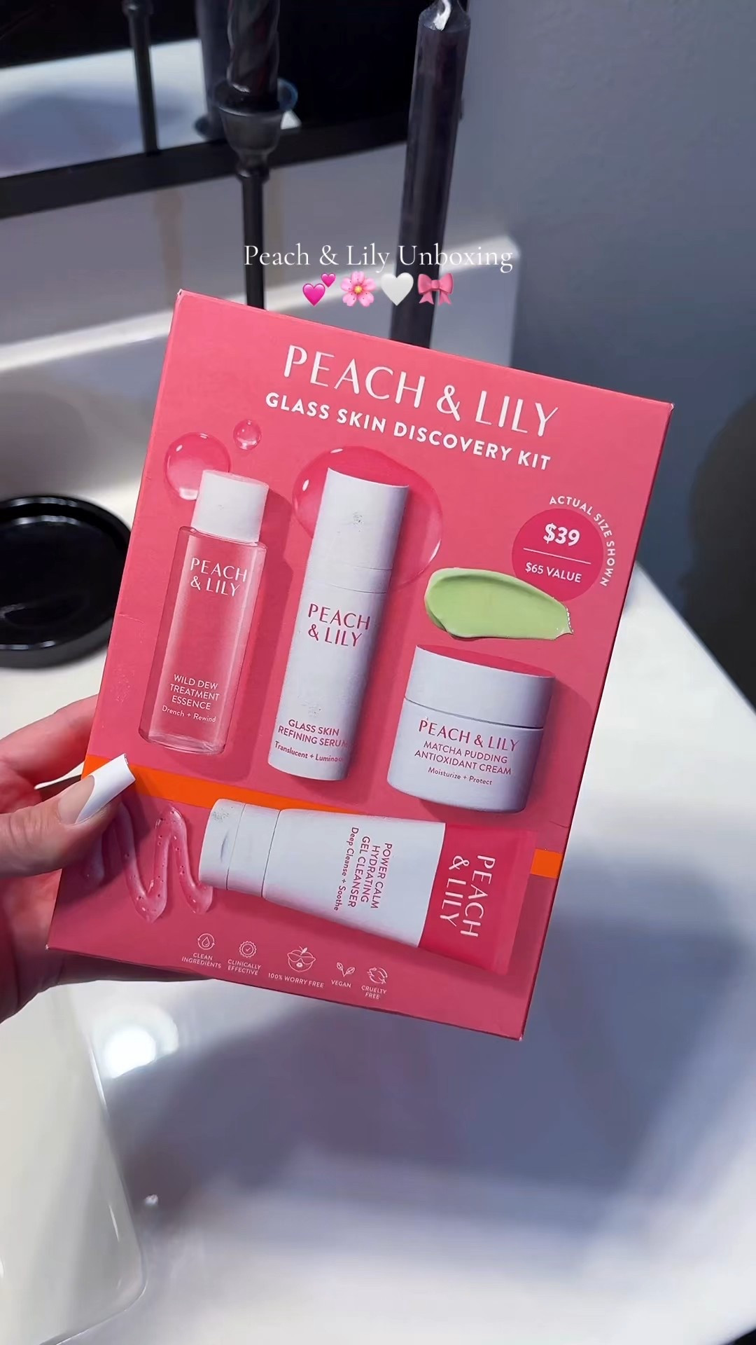 If you don’t want to buy a whole skincare line without trying it first 👀🍑
this Peach & Lily gift set is perfect for testing the products before committing to full sizes ✨
such a good option for the girls who want to try it out risk-free 🤍
linked on LTK 💫

Hi, I’m JazzyMarieTV 💕 I love sharing my favorite finds and all things beauty, lifestyle, cleaning, funny moments, and whatever I’m feeling that day. I’d love to have you here—follow me and say hey! ✨
#peach&lily #target #ultabeauty

#LTKselfcare #LTKdayinmylife #LTKBeauty