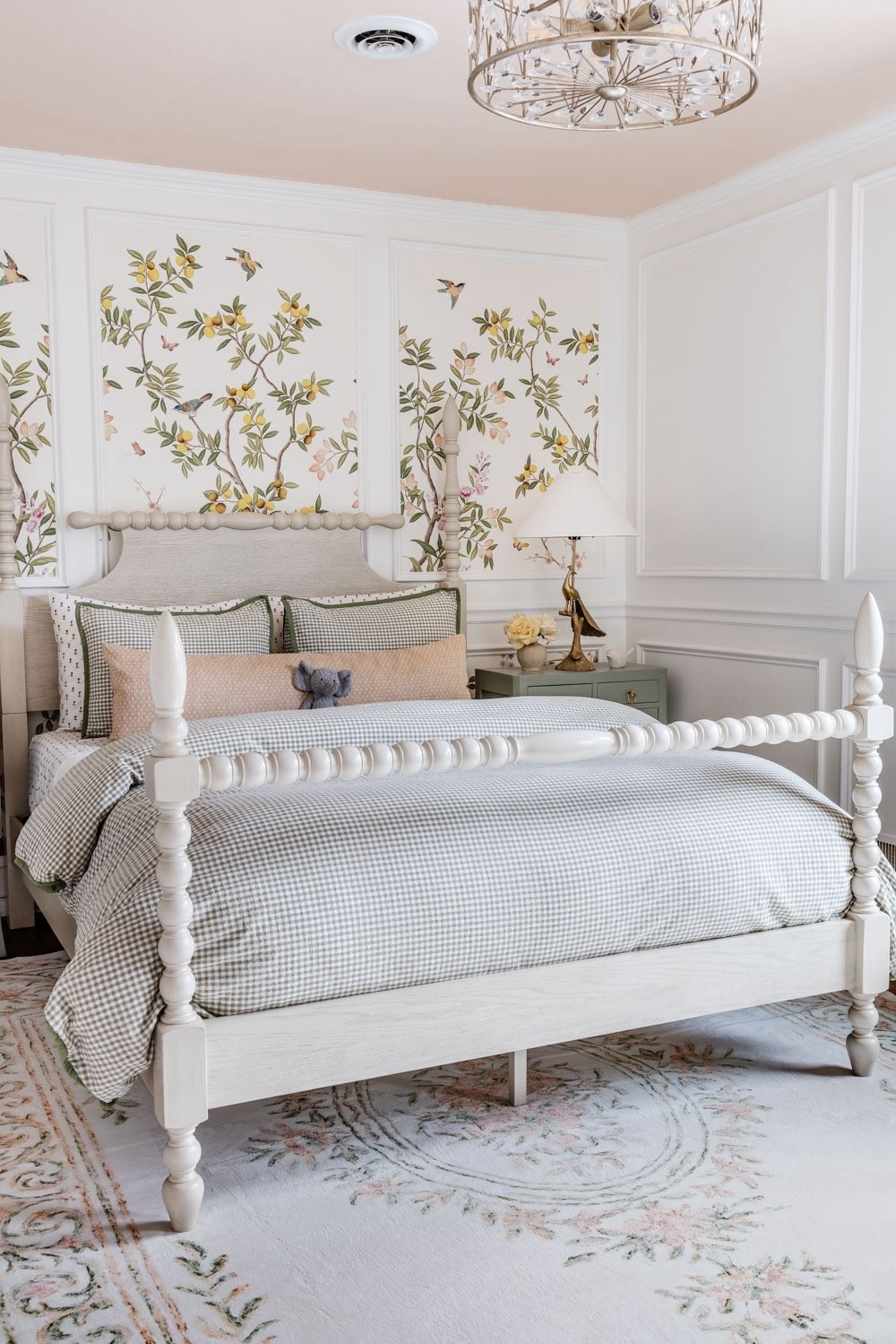 Living vicariously through my 7 year-old little girl’s bedroom (thankfully she loves the girly frills just as much as I do). Her poster bed is on sale this weekend! (The wallpaper isn’t linkable on LTK but it’s from Rebel Walls) 

#LTKHome #LTKSaleAlert #LTKKids