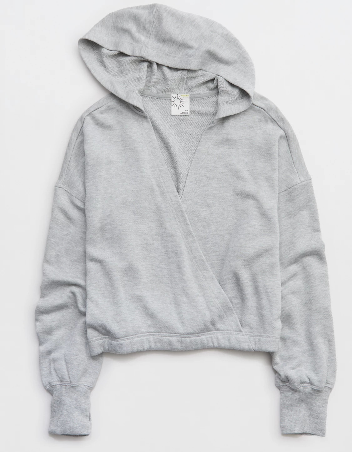 OFFLINE By Aerie Keep It 100 Terry Wrap Hoodie | Aerie