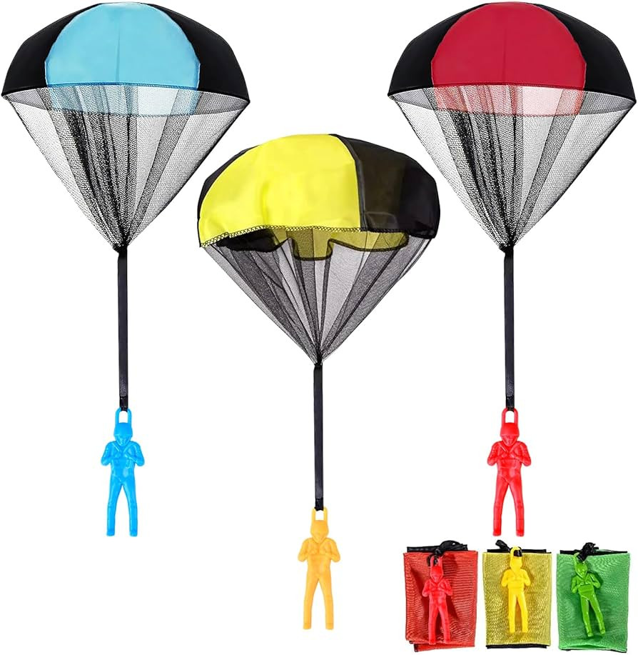 Easter Basket Stuffers Parachute Toys for Kids: Christmas Stocking Stuffers for Kids Outdoor Toys... | Amazon (US)