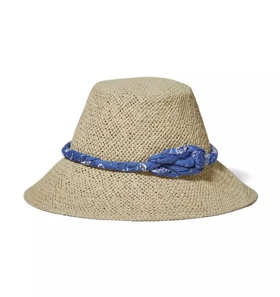 Paisley Floral Knot Straw Hat | Janie and Jack