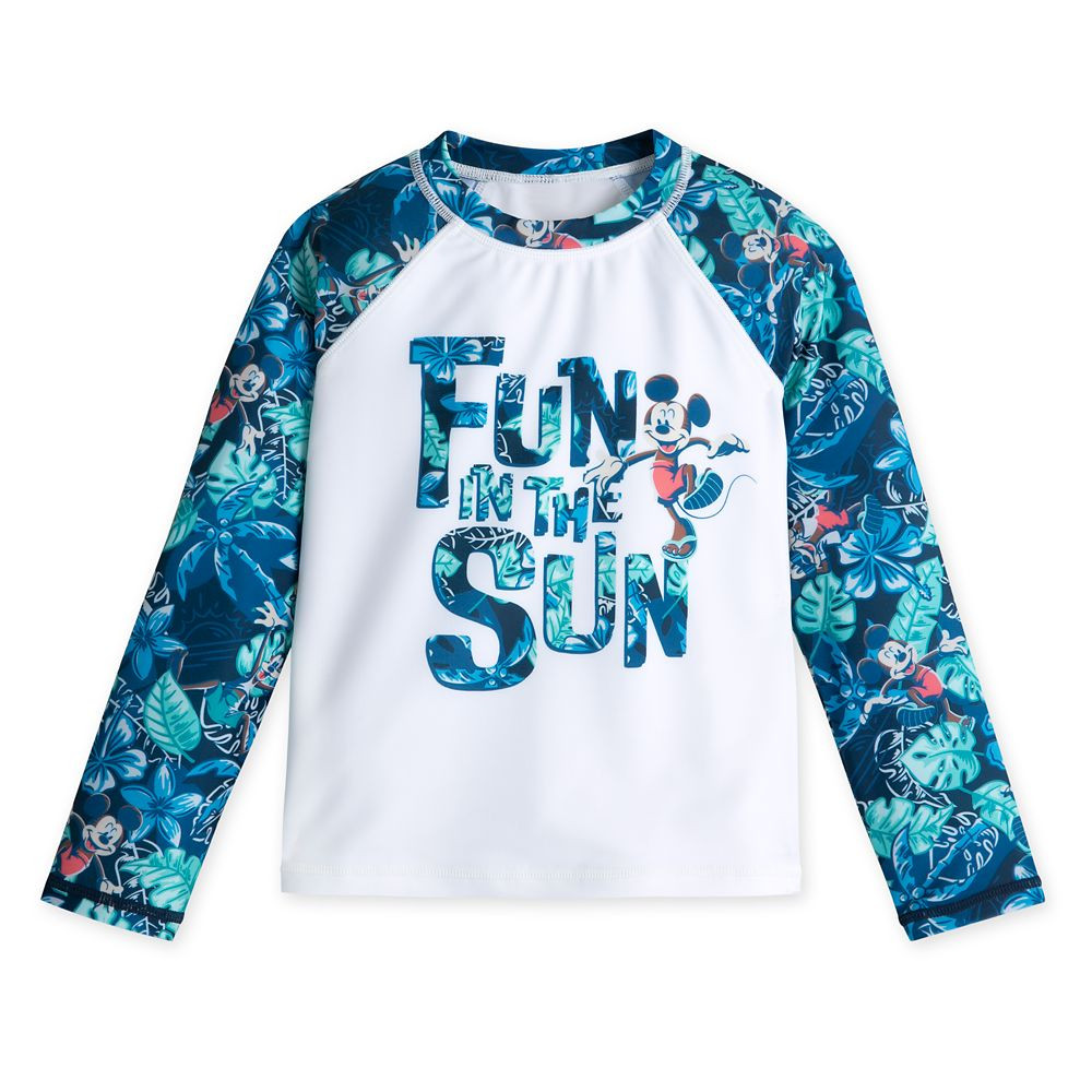 Mickey Mouse Summer Fun Rash Guard for Kids | Disney Store
