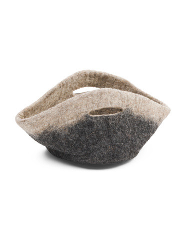 Boiled Wool Oval Basket | Office & Storage | Marshalls | Marshalls