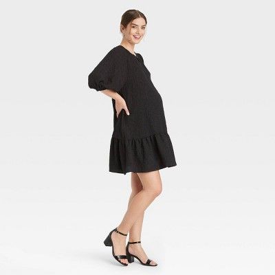 The Nines by HATCH™ Puff 3/4 Sleeve Maternity Dress | Target