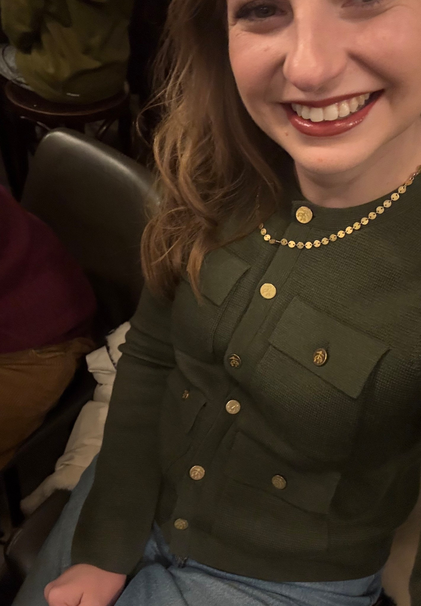 Gorgeous birthday sweater from my love 🎁 Wearing XS, fits true to size. 

#LTKSeasonal #LTKWorkwear