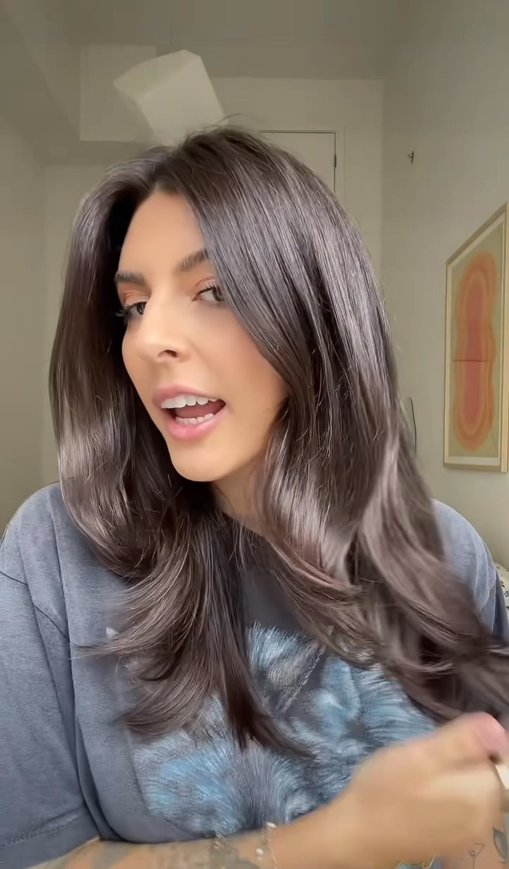 kristin ess hair gloss is the perfect at home treatment in between salon visits

plus recent hair care haul 

 #kristiness #hairgloss #haircare #target 