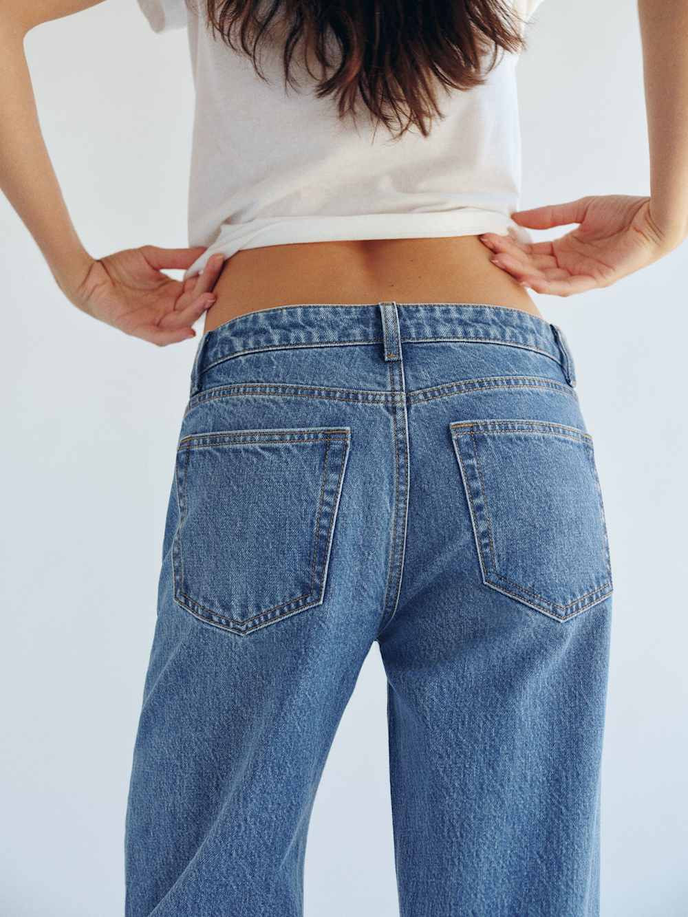 Charlee Low Rise Straight Leg Jeans | Reformation (Global)