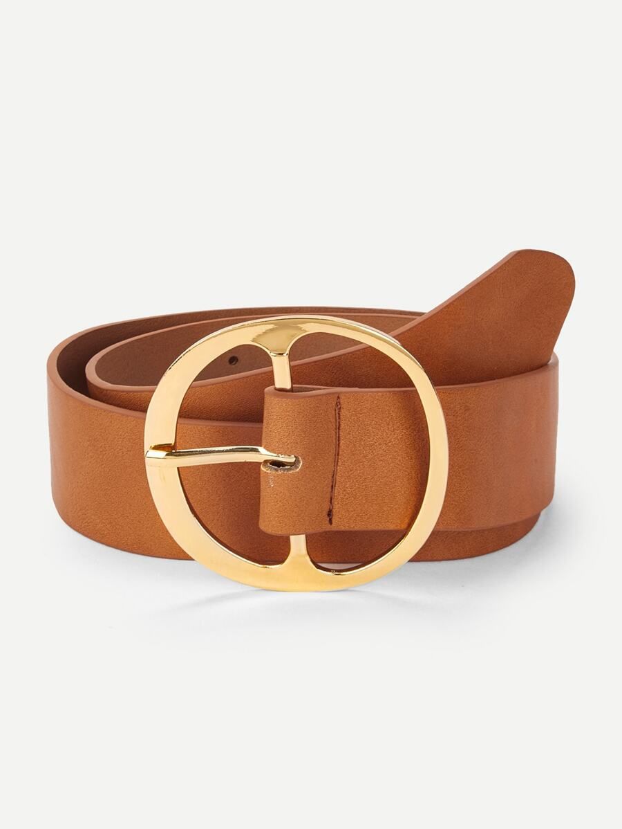 Round Buckle Belt | SHEIN