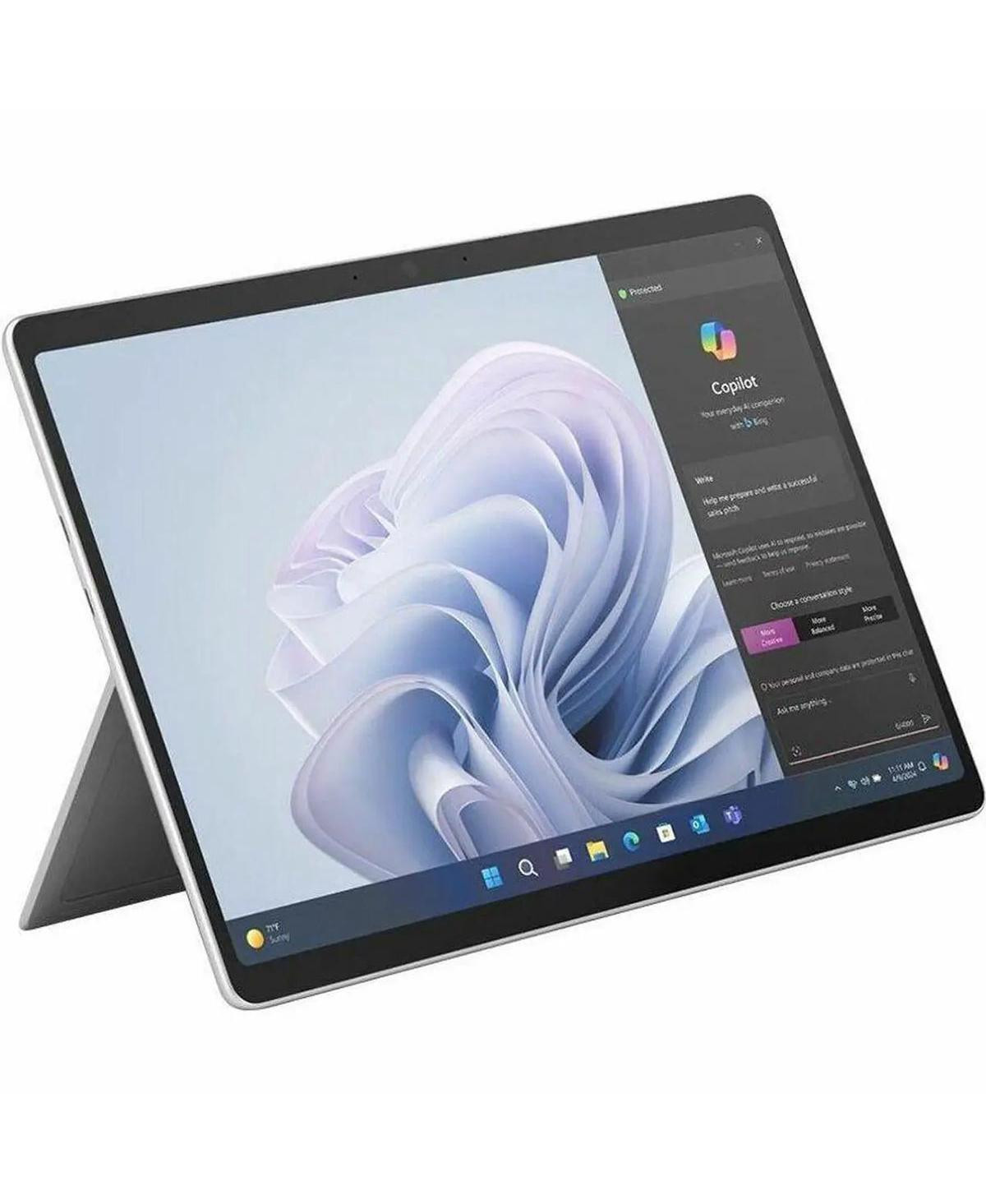 Microsoft Surface Pro 10 13" 120Hz 2-In-1 Wi-Fi + 5G Tablet, Intel Core Ultra 7-165U 1.7GHz, 32GB Ram, 1TB Ssd, Windows 11 Pro, Platinum - Platin | Macy's