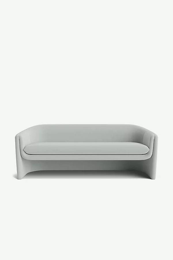 Sculptural 83" Linen Sofa | Anthropologie (US)